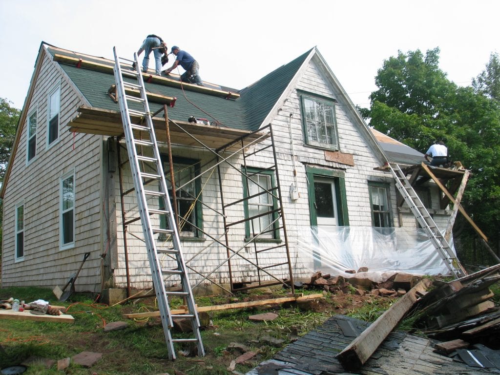restoring a house